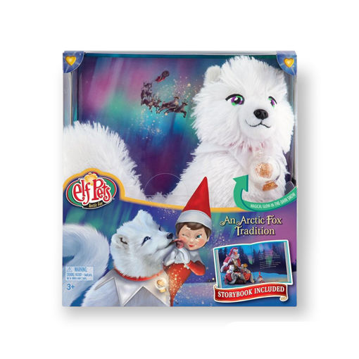 Picture of ELF ON THE SHELF - ELF PETS AN ARCTIC FOX TRADITION